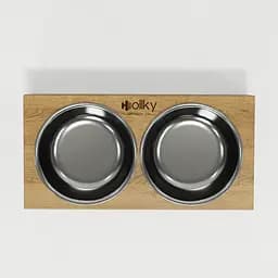 Hollky Base XS — миски на підставці для маленьких собак та котів (2 × 0,25 л) - мініатюра 4