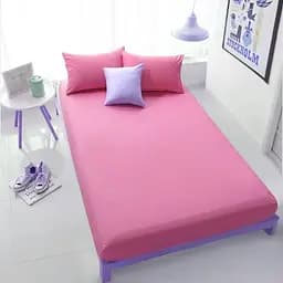 Простыня Hobby Poplin Gold на резинке 200x160 см Fusya (608406)