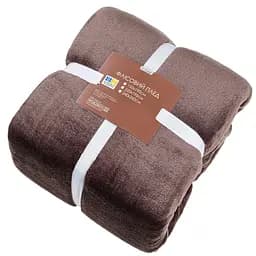 Плед флісовий Home Line 240х260 см шоколадний (190268)