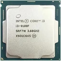 Процесор Intel Core i3 9100F (CM8068403358820) (Socket 1151 v2, 4T, 4.2 ГГц, Tray) Б/в