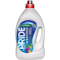 Гель для стирки Pride Universal для белого и цветного белья 4 л