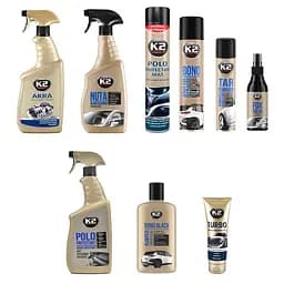 Професійний набір K2 для догляду за авто 9 од. (na_119)