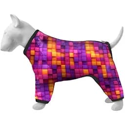 Ветровка для собак Waudog Clothes Кубы 3Д L55