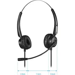 Гарнітура Sandberg Office Headset Pro Stereo USB Black - мініатюра 4