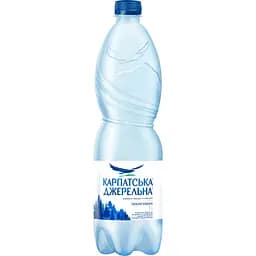 Вода минеральная Карпатська Джерельна сильногазированная 1 л (795946)
