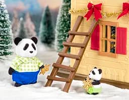 Набір фігурок Li'l Woodzeez Сім'я Панд 4од книжка EN det0018377 - мініатюра 4