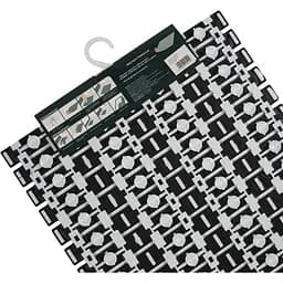 Килимок у ванну кімнату Eco Fabric смужка 69х40 см білий (6940-003) - мініатюра 6