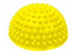 Полусфера массажная киндербол EasyFit 15 см жесткая желтая (EF-3002-Y)