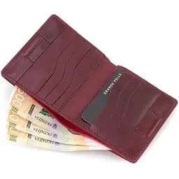 Чоловічий шкіряний гаманець Grande Pelle 11.5х11.5х1 см acs0029263 - мініатюра 5