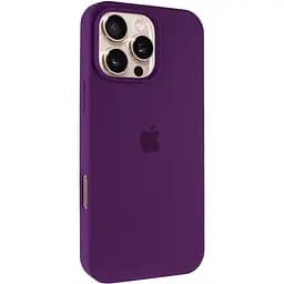 Чохол Epik Silicone Case Full Protective AA для Apple iPhone 16 Pro 6.3 Фіолетовий/Amethyst