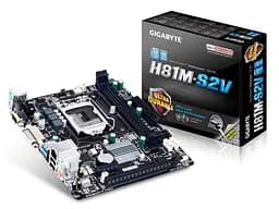 Материнська плата Gigabyte GA-H81M-S2V ( (Socket 1150, Intel H81, Micro-ATX) Б/в - мініатюра 5