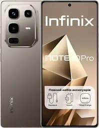 Смартфон Infinix Note 50 Pro (X6855) 12/256GB Titanium Grey (UA UCRF) NFC