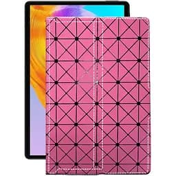 Чохол StatusCASE з екошкіри для планшету Teclast M40 SE Рожевий ромб