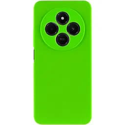 Чохол Ummi Lakshmi Silicone Cover Full Camera (AA) для Xiaomi Redmi 14C / Poco C75 Салатовий / Neon Green - мініатюра 2