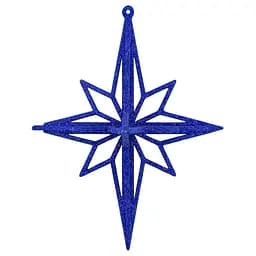 Ялинкова іграшка MIS LT Ромб малий 11х11х14 см синій