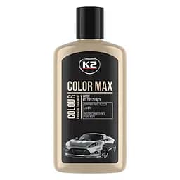 Поліроль восковий для кузова K2 Color Max чорний 250 мл (K020CAN)