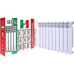 Радіатор алюмінієвий секційний Gallardo Alpower 500/96 мм білий (15818)