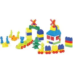 Конструктор Майстер Блок №5 Colorplast 1-027 93 деталей