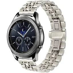 Ремінець BeWatch Classic сталевий Link для Samsung Gear S3 Silver (1021405)