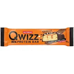 Батончик Nutrend Qwizz Protein Bar Арахісове масло 60 г