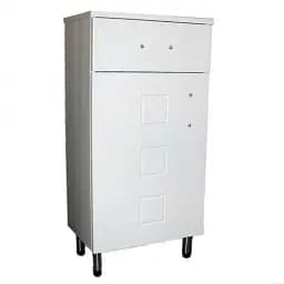 Комод для ванной комнаты ПиК Корфу левый ПП 40 см Белый 30412