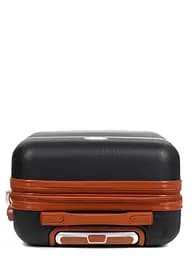 Валіза маленька S ABS-пластик Worldline Airtex 629 56×36×22см 38л Чорна - мініатюра 9