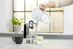Фільтр-глечик Brita Glass LED MXpro синій 2.5 л (1050452) - мініатюра 6