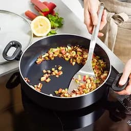 Сотейник з кришкою GreenPan Torino 28 см 4,2 л з керамічним покриттям (CC001694-001) - мініатюра 5