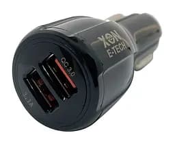 Автомобильное зарядное устройство XON UniLink 2 x QC3.0 Black (CU002A30WB 3418)