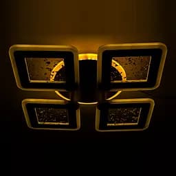Люстра світлодіодна Valeso V K39977-4+1 GD з пультом - мініатюра 5
