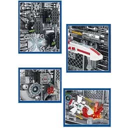 Конструктор Reobrix Планета Зоряної Помсти 3D книга на полицю (66030) [160353] - мініатюра 4