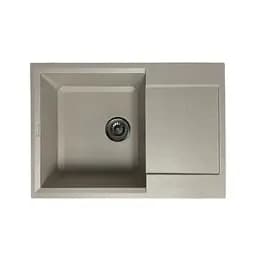 Кухонна мийка Adamant HORIZON MEDIUM terra 700x500x230 мм, з крилом 70 см - мініатюра 2