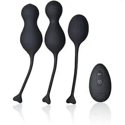 Набор вагинальных шариков INTY Toys Blaze 3 шт (черный)