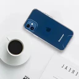 Чохол-накладка BeCover Space Case для Apple iPhone 12 / 12 Pro Transparancy (707793) - мініатюра 5
