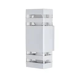 Бра настінне Levistella 7672024-2 WH 2xE27 білий метал акрил IP54 вуличний стиль