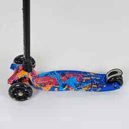 Самокат дитячий Best Scooter 59х16х30 см Чорно-синій 000231540 - мініатюра 3