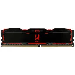 Модуль пам'яті GoodRam Iridium X Black DDR4 8GB 2666MHz (IR-X2666D464L16S/8G)