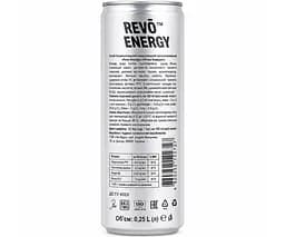 Revo Energy Original, 0.25 л, Напій енергетичний безалкогольний, Рево Енерджі - мініатюра 2