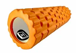 Масажний ролер EasyFit Grid Roller Mini 30 см помаранчевий (EF-2017-OR)