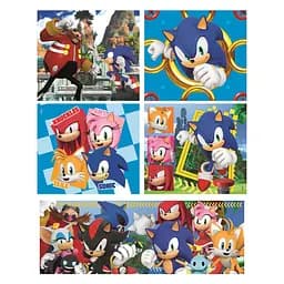  Пазл 10 в 1 Clementoni Sonic (80508) - мініатюра 3
