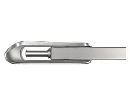 SanDisk Накопичувач 512GB USB 3.1 Type-A + Type-C Dual Drive Luxe Срібний - мініатюра 8