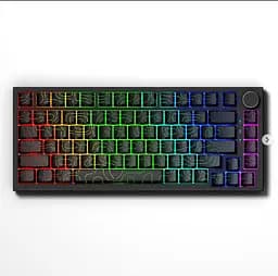 Игровая магнитная проводная клавиатура The Sunsonny N-J100 / Gateron White Jade Magnetic Switches / Black