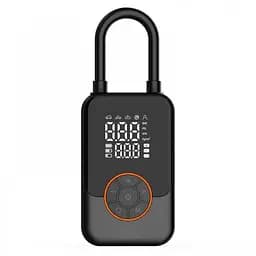 Портативний компресор Yaoen 221 USB+DC 150PSI 3000mAh (YPSBU3015B 5361) Чорний - мініатюра 3