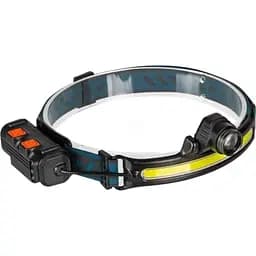 Налобный фонарь Bailong BL-W678-2-P50+COB LED аккумуляторный универсальный для рыбалки