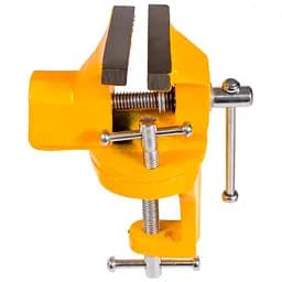 Тиски ручні слюсарні міні Mastertool міні 60 мм 07-0202