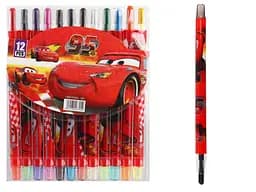 Мел восковой Crayons CR L, 12 цветов