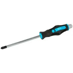 Отвертка ударная крестообразная крестовая Mastertool РН3 x 150мм HEX 49-6315