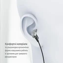 Навушники ColorWay Slim 3.5 мм Wired Earphone Blast 1 Black (CW-WD01BK) - мініатюра 10