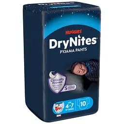 Підгузки-трусики для хлопчиків Huggies DryNites (17-30 кг) 10 шт. - мініатюра 2
