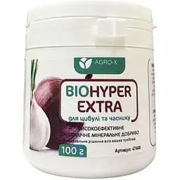 Мінеральне добриво Agro-x Biohyper extra Біохайпер Екстра для цибулі та часнику 100 г (47408)